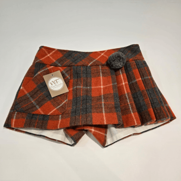 Conjunto falda short Florencia de Noma Fernández invierno 2024