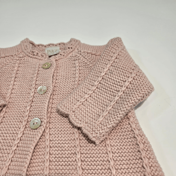 Abrigo cuello Mao color Rosa o Camel hadas de Paz Rodríguez