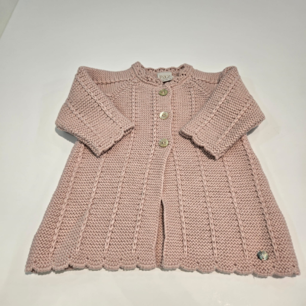 Abrigo cuello Mao color Rosa o Camel hadas de Paz Rodríguez
