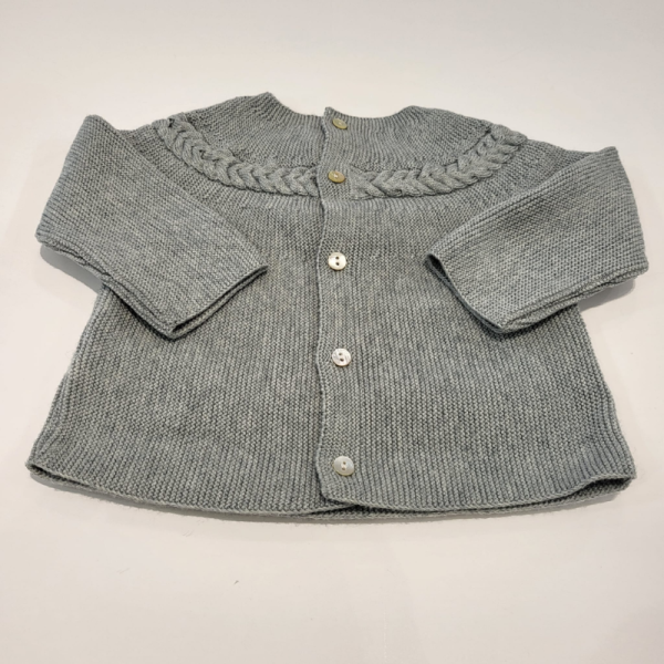 Conjunto niño jersey polaina/gorrito Martín Aranda invierno - Imagen 2