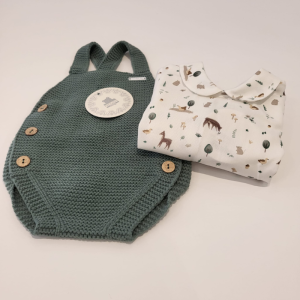 Peto punto bobo blusa tela conciervos de Pangasa