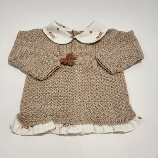 Primera puesta jersey con polaina niña de Pangasa
