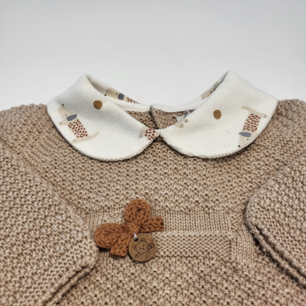 Primera puesta jersey con polaina niña de Pangasa