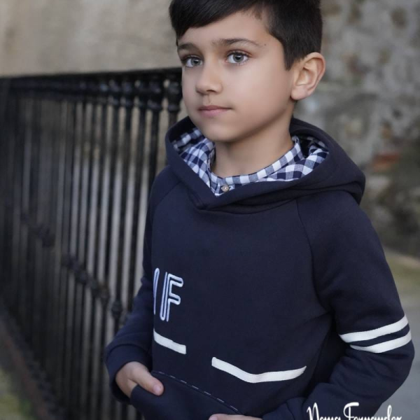 Conjunto niño colección Milán cuadro Vichy de Noma Fernández