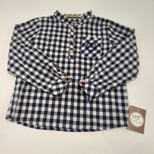 Conjunto niño colección Milán cuadro Vichy de Noma Fernández