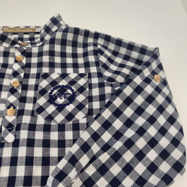 Conjunto niño colección Milán cuadro Vichy de Noma Fernández