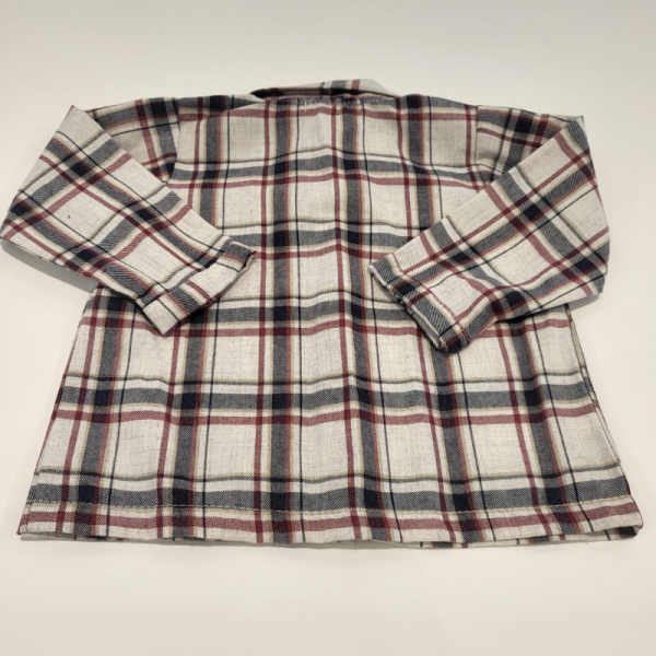 Conjunto tres piezas color guinda de Juliana
