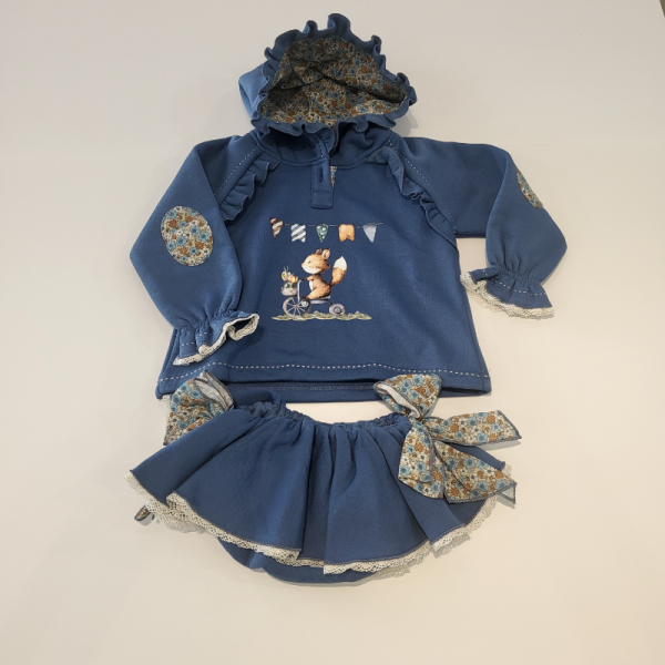 Conjunto sudadera felpa Caracolinos La Martinica invierno 2024