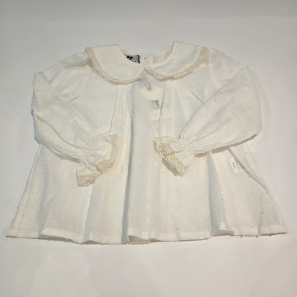Conjunto blusa con braguita volante Grosella de La Martinica - Imagen 4