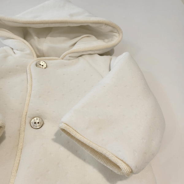 Chaquetón unisex Jacquar tundosado de Paz Rodríguez - Imagen 2