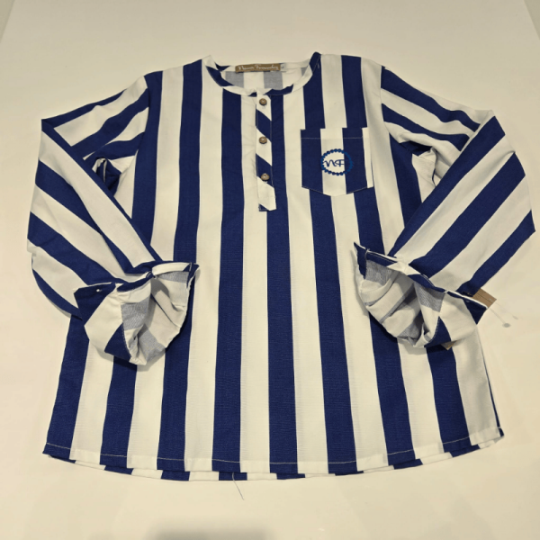 Conjunto niño zafiro camisa short Noma Fernández verano -50% - Imagen 4