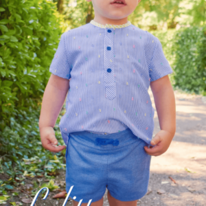 Conjunto niño pantalón-camisa-rana alleres Lolittos verano 2025