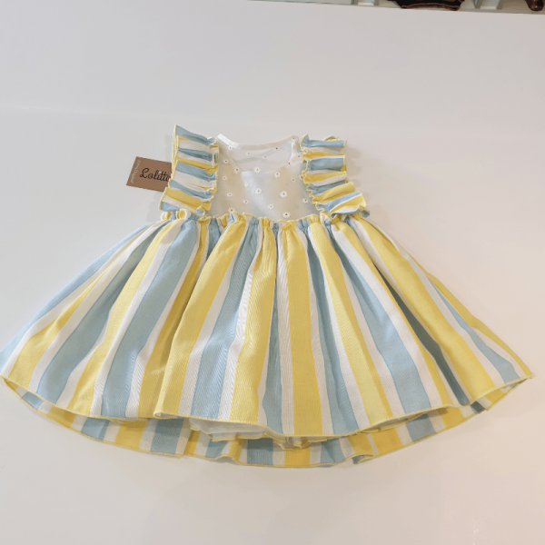 Vestido colección celeste vuelo lolittos primavera-verano 2025