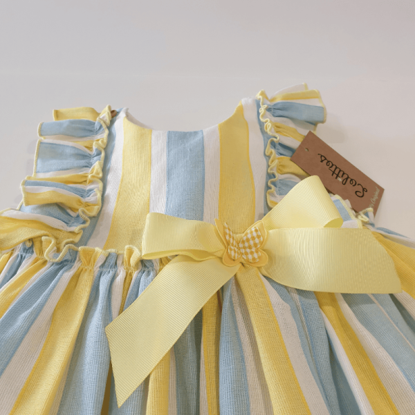 Vestido colección celeste vuelo lolittos primavera-verano 2025