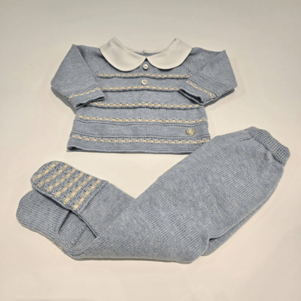conjunto jersey con polaina merlín de Paz Rodríguez invierno 2024