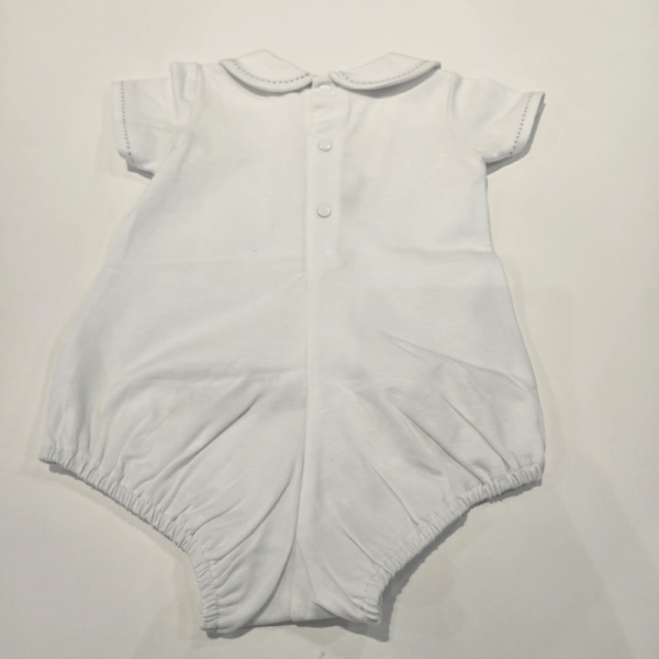 Body jersey cuello pespunte azul esencial Paz Rodríguez verano