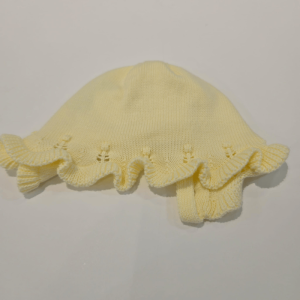 Capota amarilla colección bico de Paz Rodríguez verano