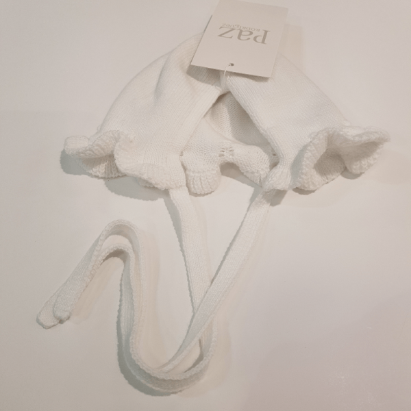 Capota blanca colección bico de Paz Rodríguez verano