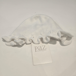 Capota blanca colección bico de Paz Rodríguez verano