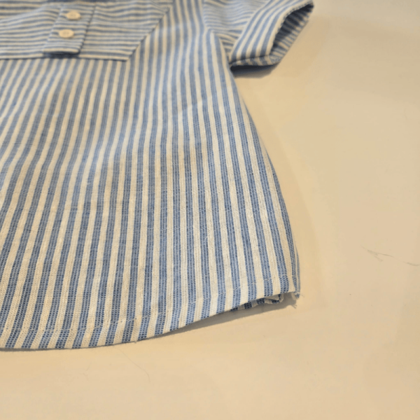 Conjunto niño dos piezas rayas Dornia de Paz Rodríguez verano