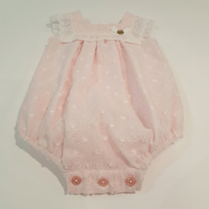 Pelele modelo linda rosa de Paz Rodríguez verano