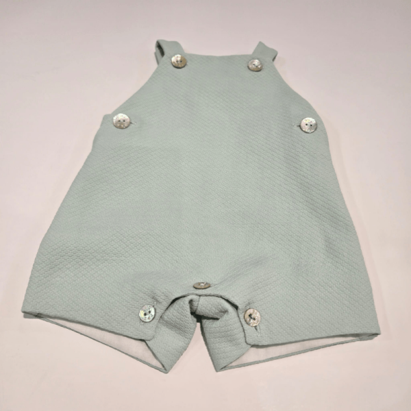 Peto corto niño con blusa estampada Eido Paz Rodríguez verano