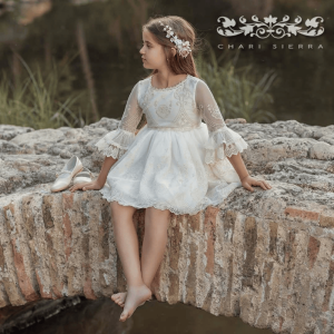 Vestido arras o fiesta colección Edén de Chari Sierra verano