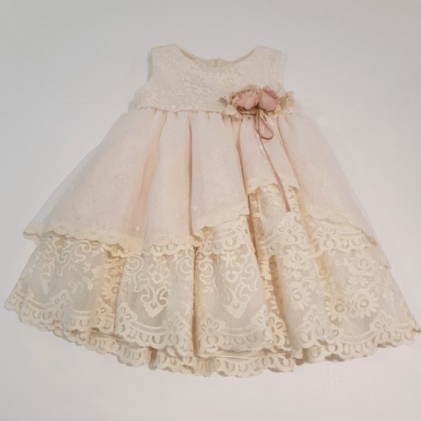 Vestido arras o fiesta rosa modelo Lara de Chari Sierra 2025 - Imagen 2