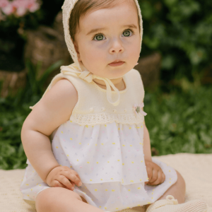 Vestido con braguita modelo Bico de Paz Rodríguez verano
