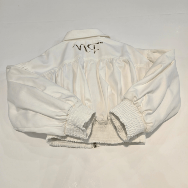 Chaqueta bomber blanco roto Noma Fernández verano