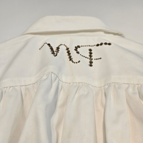 Chaqueta bomber blanco roto Noma Fernández verano