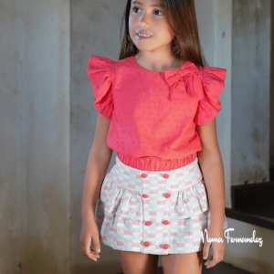 Conjunto Blusón con Short Lyon de Noma Fernández verano