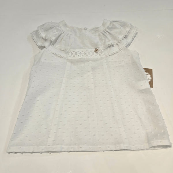 Conjunto blusa falda tablas con short Versalles Paz Rodríguez