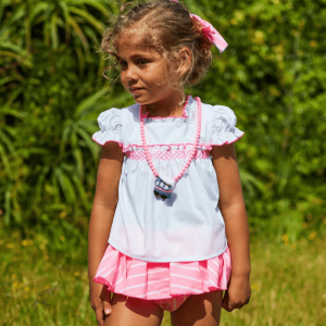 Conjunto blusa nido braguita Neón La Martinica verano