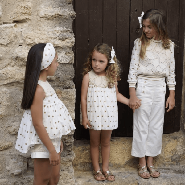 Conjunto blusón mas chort Marsella Noma Fernández verano