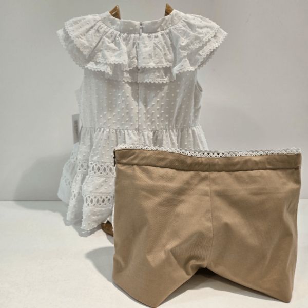 Conjunto blusón mas short colección Versalles Noma Fernández