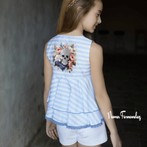Conjunto blusón y short Amelie de Noma Fernández verano