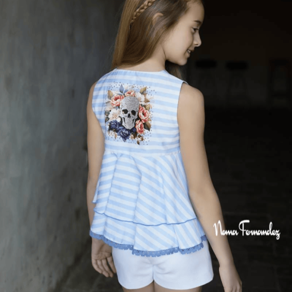 Conjunto blusón y short Amelie de Noma Fernández verano