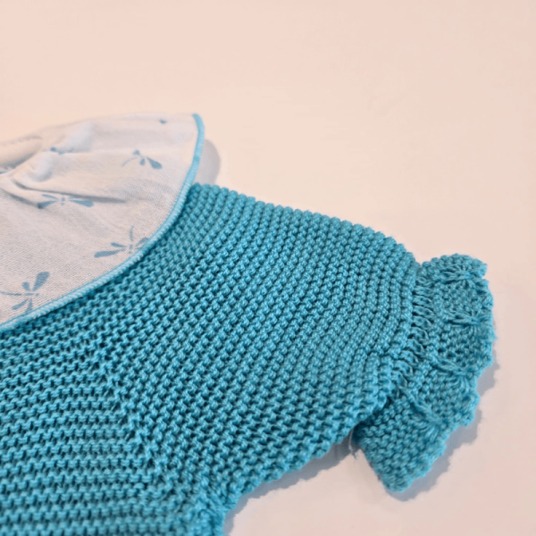 Conjunto jersey braga turquesa libélulas de Juliana verano - Imagen 4