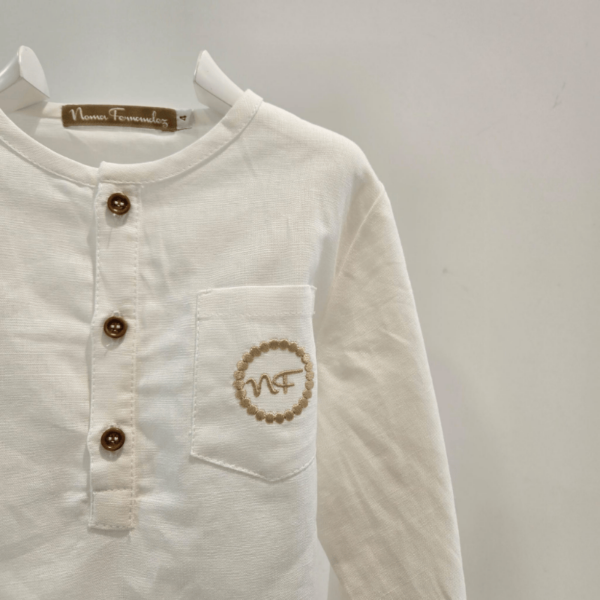 Conjunto camisa y pantalón Versalles de Noma Fernández