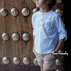 Conjunto camisa y pantalón Versalles de Noma Fernández