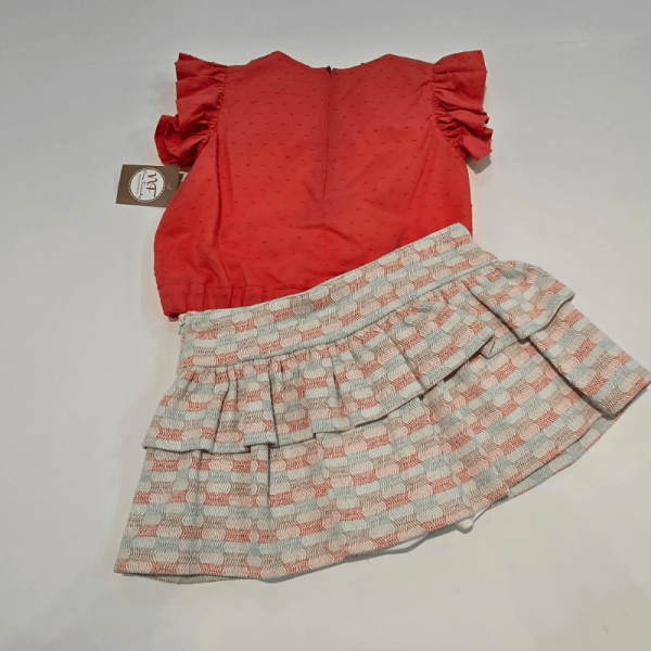 Conjunto falda mas short Lyon de Noma Fernández verano