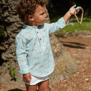 Conjunto niño camisa pantalón Roger La Martinica verano 2025