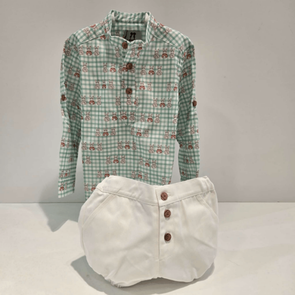Conjunto niño camisa pantalón Roger La Martinica verano 2025