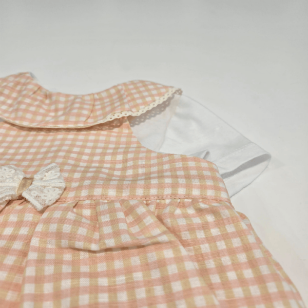 Peto con camiseta de algodón Vichy pangasa invierno