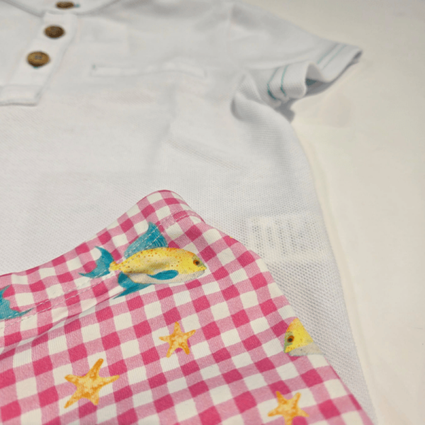 Polo mas bóxer colección Mediterráneo de La Martinica verano