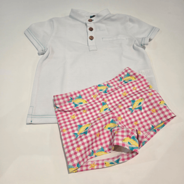 Polo mas bóxer colección Mediterráneo de La Martinica verano