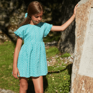 Vestido Esmeralda bordado de La Martinica verano 2025
