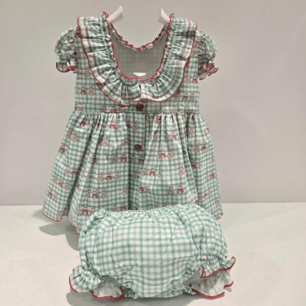 Vestido braga colección Roger Vichy conejitos La Martinica Verano
