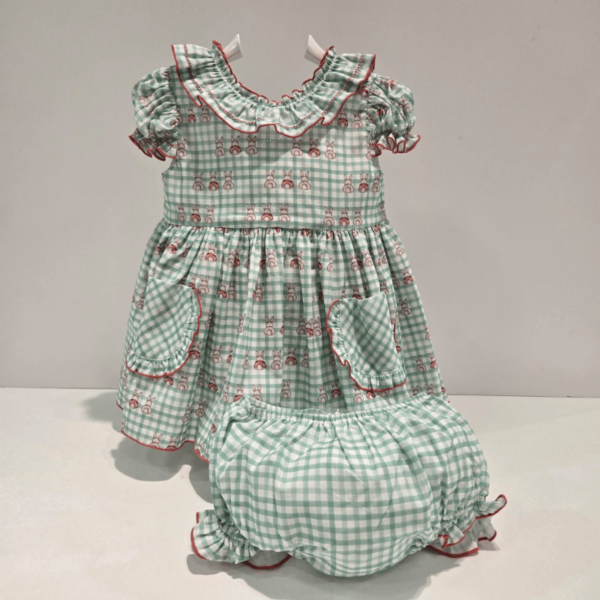 Vestido braga colección Roger Vichy conejitos La Martinica Verano - Imagen 5